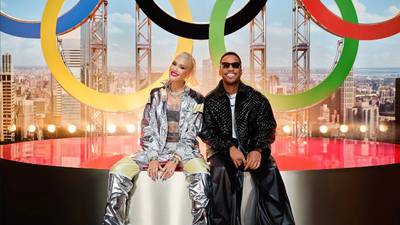 Ryan Tedder, Gwen Stefani and Silk Sonic's Anderson .Paak team for Olympic theme "Hello World"